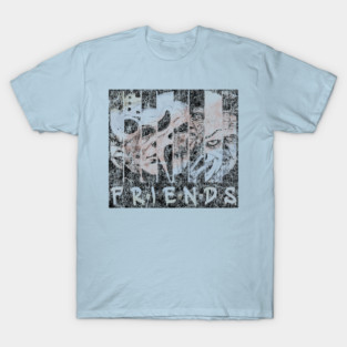 Horror Movie Characters Friends Halloween T-Shirt