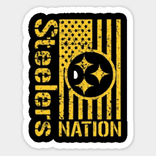 Steelers Football Magnet
