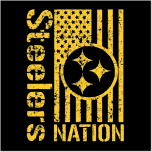 Steelers Football Posters and Art