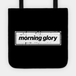 Morning Glory - The Mancunian Oasis Indie Anthem White Tote