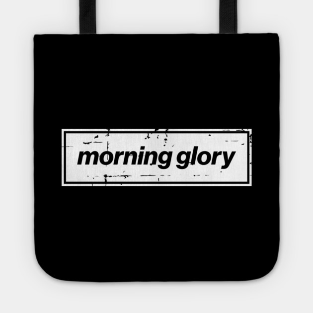 Morning Glory - The Mancunian Oasis Indie Anthem White Tote by Butter Creative