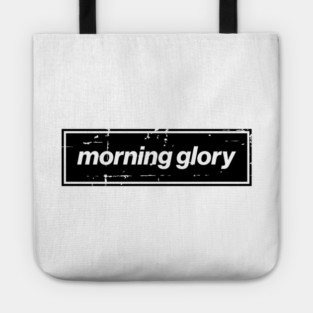 Morning Glory - The Mancunian Oasis Indie Anthem Black Tote