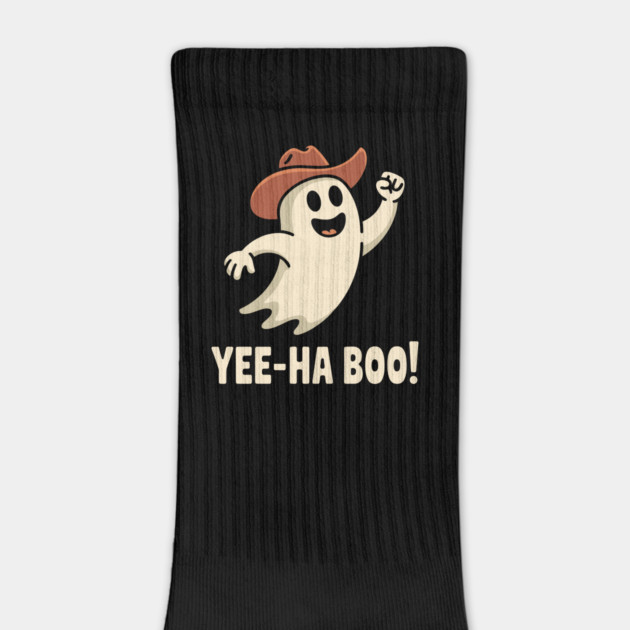 Yee-Ha Boo Cowboy Ghost by Nabil Oussama Brik