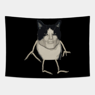Feline Ascension Tapestry