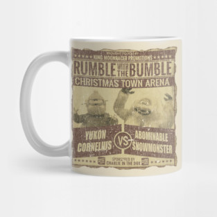 Yukon Cornelius vs Abominable Snow Monster Mug