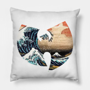 Wutang clan Japanese Waves Pillow