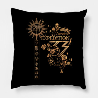 I survived Expedition 33 Pillow