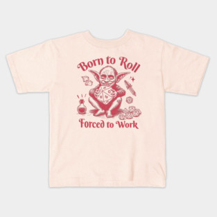 Dungeon Master - Born To Roll Kids T-Shirt