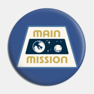 Main Mission logo Pin