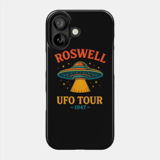 Roswell UFO Tour 1947 Vintage Alien Halloween Phone Case