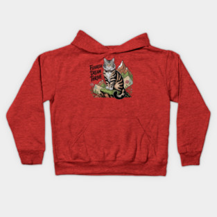 Cats-Against-Fascists Kids Hoodie