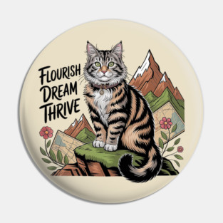 Cats-Against-Fascists Pin