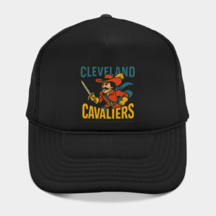 Cavaliers Retro Comic Book Style Logo Hat