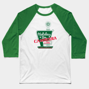 Holiday In Cambodia Baseball T-Shirt