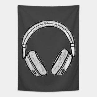 Headphones Tapestry