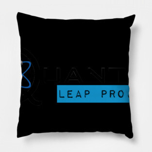 Quantum Leap logo Pillow