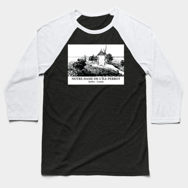 Notre-Dame-de-l'Île-Perrot - Québec Baseball T-Shirt by Lakeric