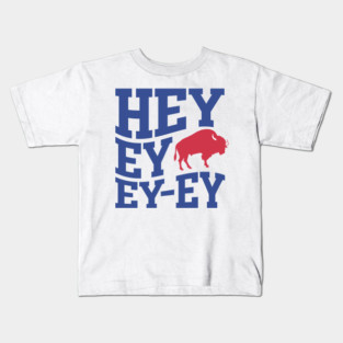 Buffalo Bills Football Hey Ey Ey Ey M5512 Kids T-Shirt