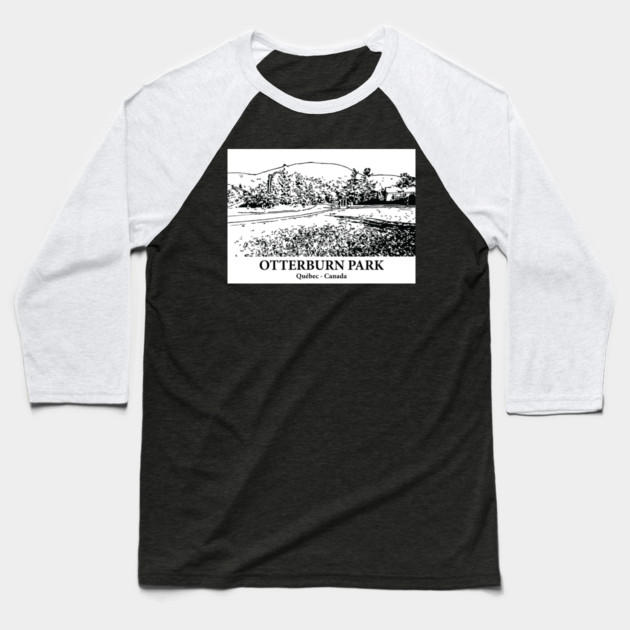Otterburn Park - Québec Baseball T-Shirt by Lakeric