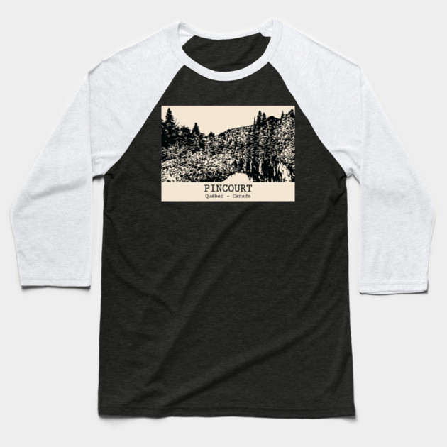 Pincourt - Québec Baseball T-Shirt by Lakeric