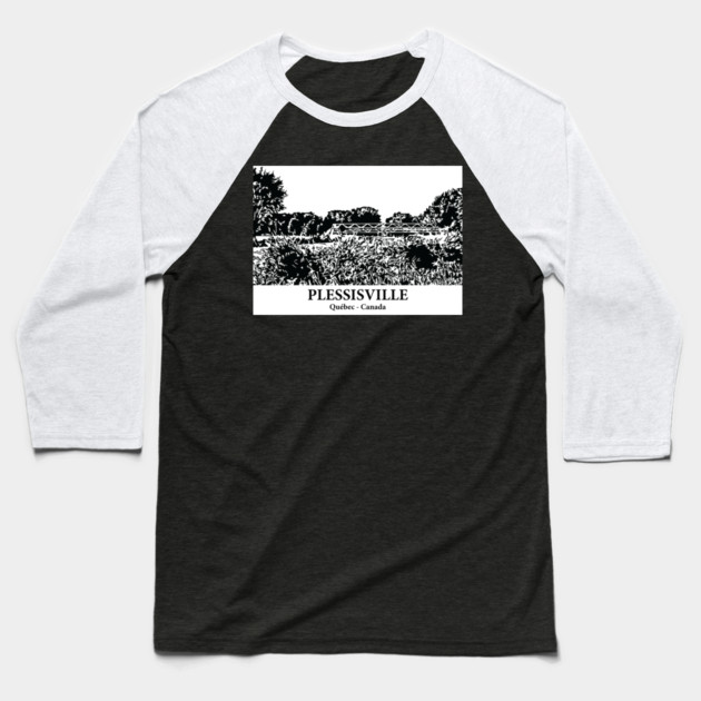 Plessisville - Québec Baseball T-Shirt by Lakeric