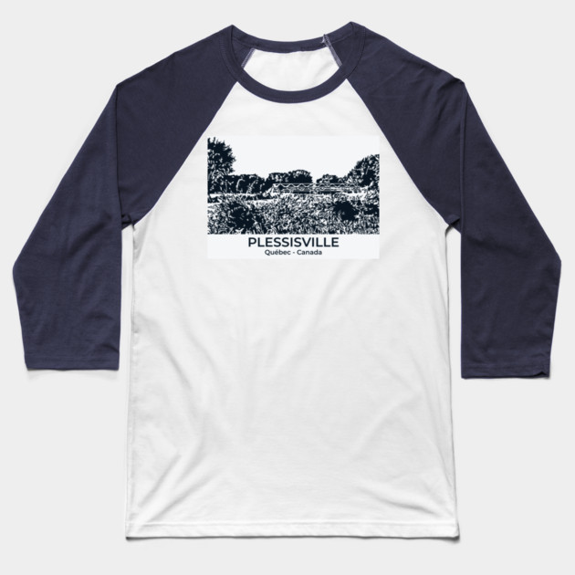 Plessisville - Québec Baseball T-Shirt by Lakeric