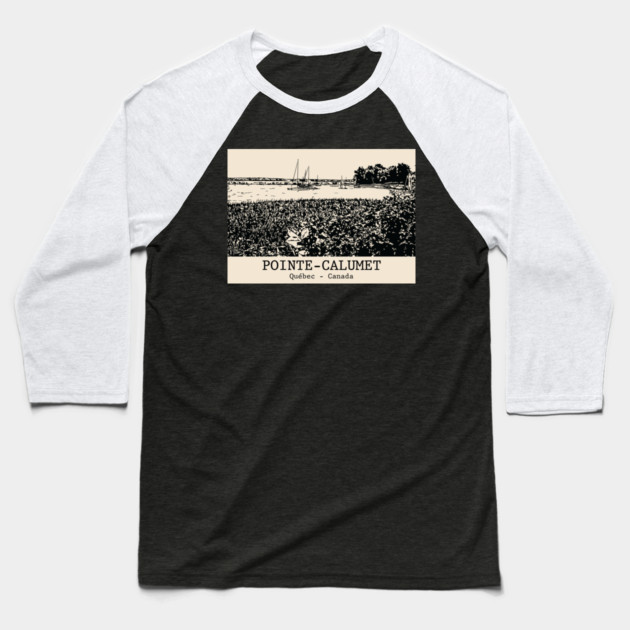 Pointe-Calumet - Québec Baseball T-Shirt by Lakeric