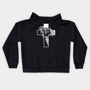 Jesus Cross, Faith cross Kids Hoodie