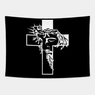 Jesus Cross, Faith cross Tapestry