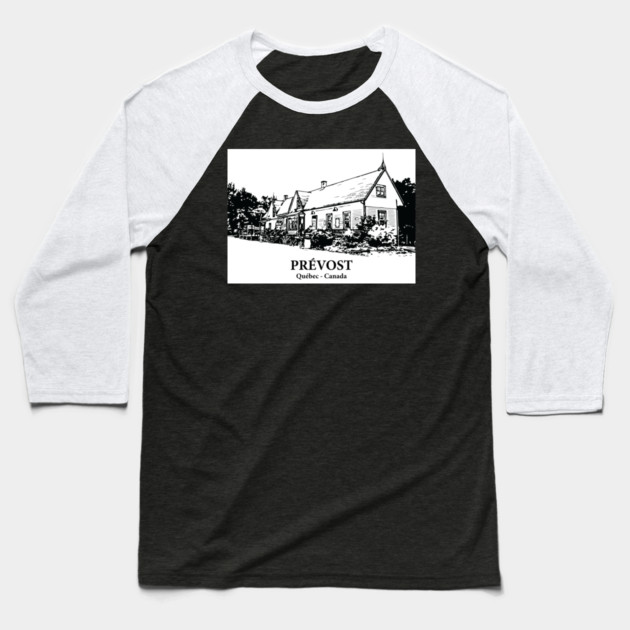 Prévost - Québec Baseball T-Shirt by Lakeric