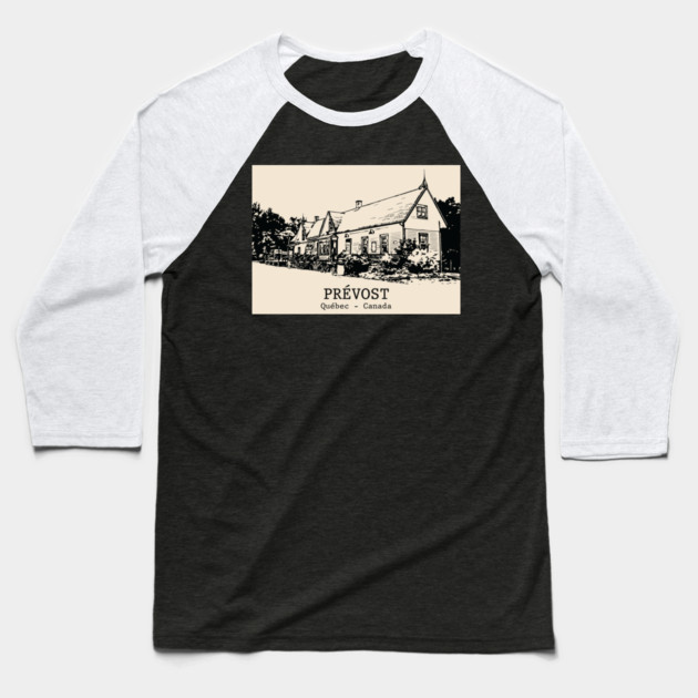 Prévost - Québec Baseball T-Shirt by Lakeric