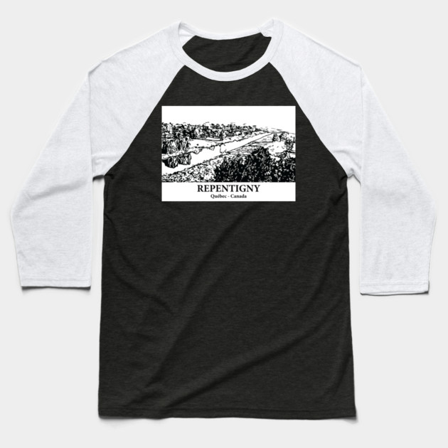 Repentigny - Québec Baseball T-Shirt by Lakeric