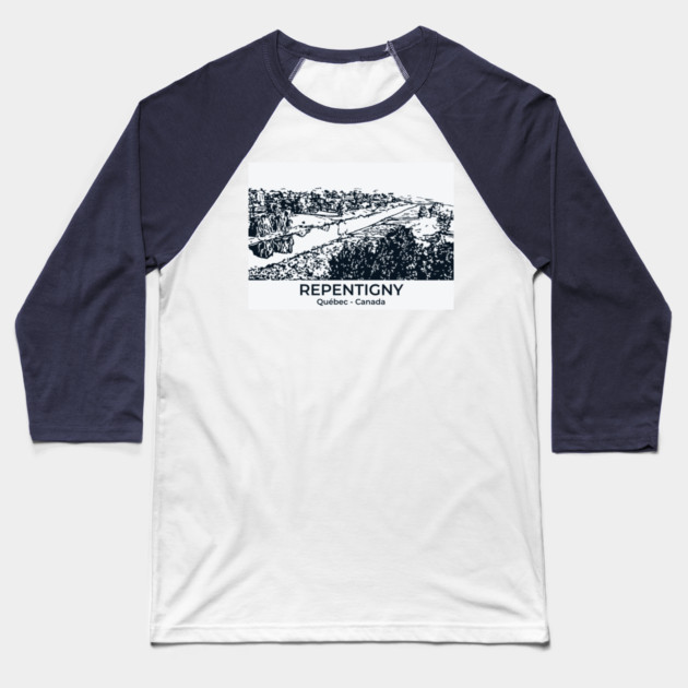 Repentigny - Québec Baseball T-Shirt by Lakeric