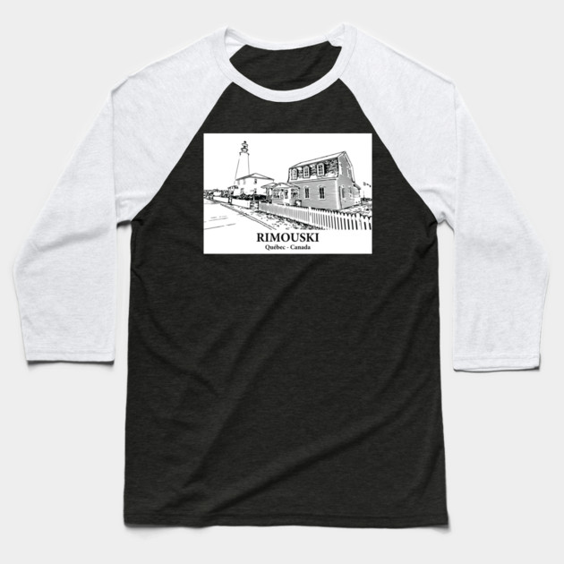 Rimouski - Québec Baseball T-Shirt by Lakeric