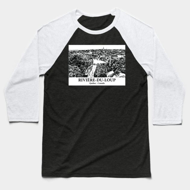 Rivière-du-Loup - Québec Baseball T-Shirt by Lakeric