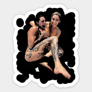 Rhea Ripley Smile Sticker