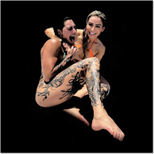 Rhea Ripley Smile Posters and Art