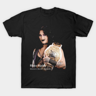 Rhea Ripley Women's World Champion T-Shirt