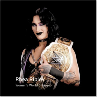 Rhea Ripley Women's World Champion Posters and Art