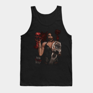 Rhea Ripley Bloody Skull Tank Top