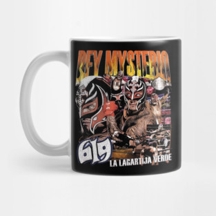 Rey Mysterio La Lagartija Verde Mug