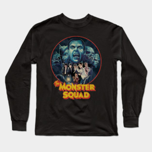 The Monster Squad Retro Long Sleeve T-Shirt