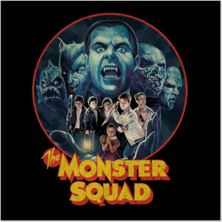 The Monster Squad Retro Posters and Art
