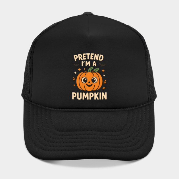Pretend I’m a Pumpkin Funny Halloween Costume Graphic by MakerMind8.2