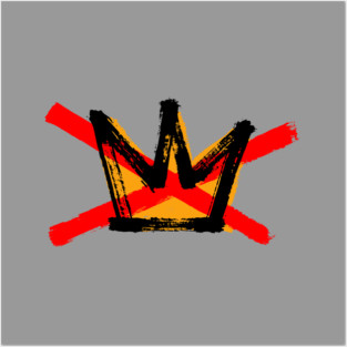 No Kings Symbol Posters and Art