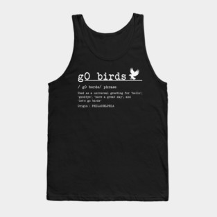 Philadelphia Eagles Go Birds M5537 Tank Top