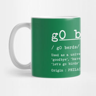 Philadelphia Eagles Go Birds M5537 Mug