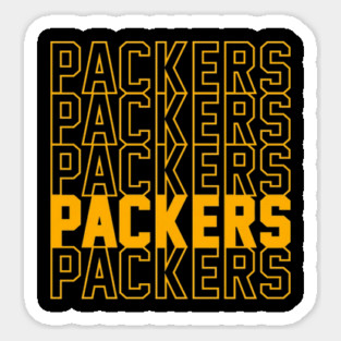 PACKERS Sticker