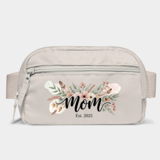Mom Est. 2025 - Boho Style Bag