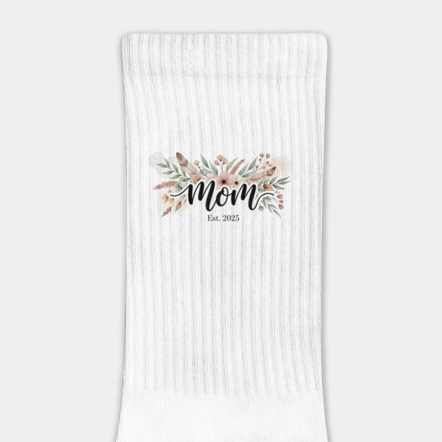 Mom Est. 2025 - Boho Style by Designed By Marty